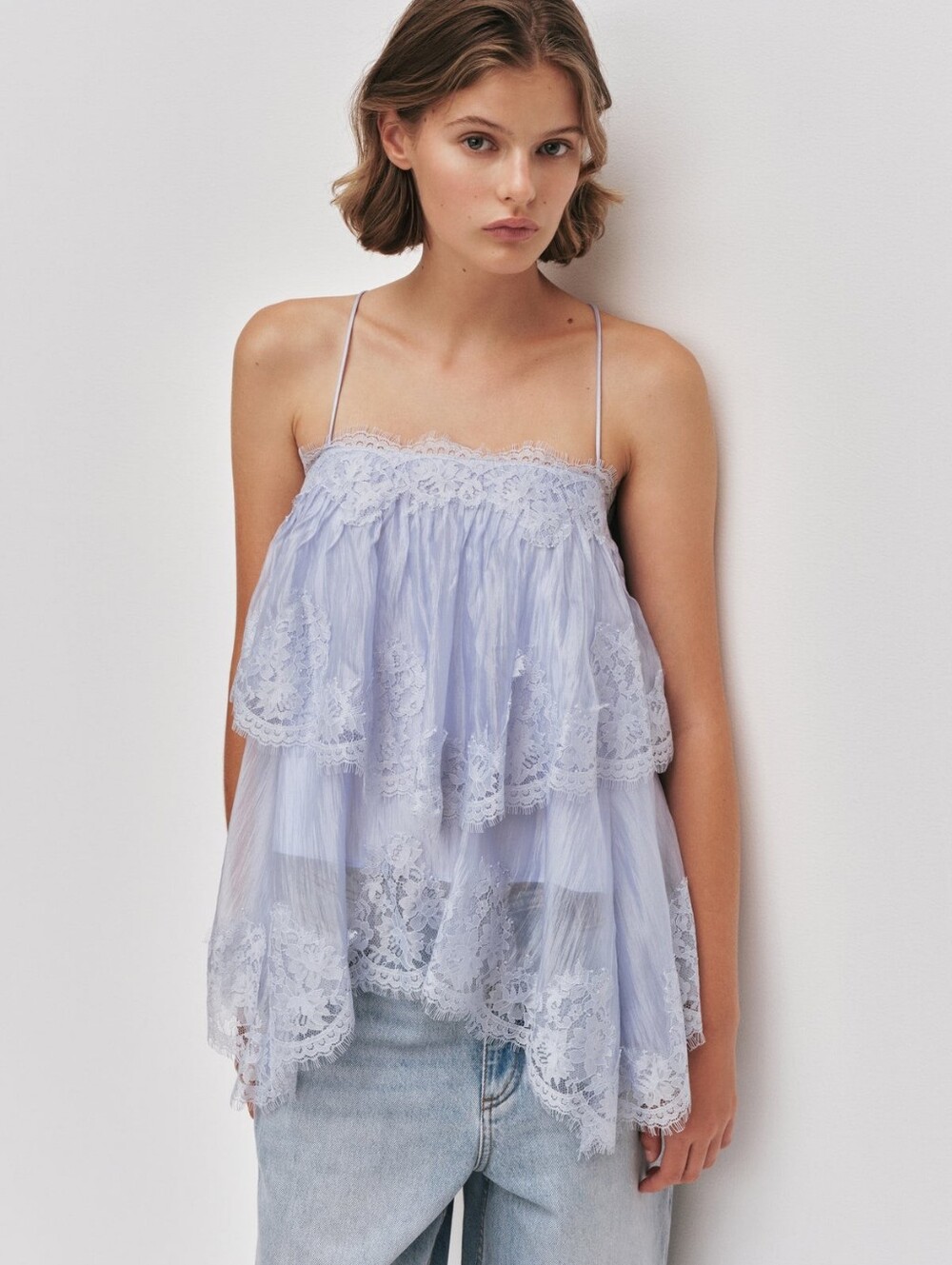 Aje Ophelia Lace Cami - Picture 3 of 16